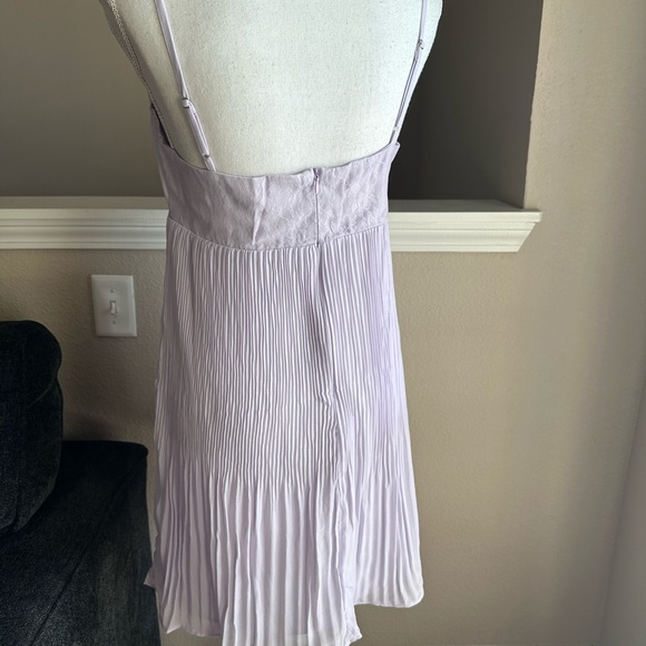 Lush Pleated Mini Dress - Picture 5 of 11